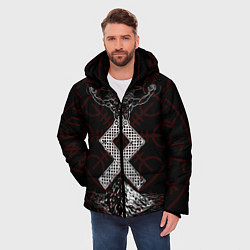 Куртка зимняя мужская Один, цвет: 3D-черный — фото 2
