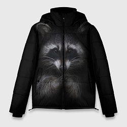 Куртка зимняя мужская Енот, цвет: 3D-черный