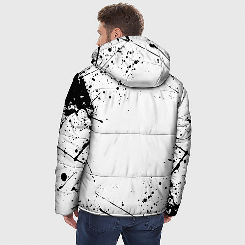 Мужская зимняя куртка ASSASSINS CREED / 3D-Черный – фото 4