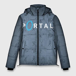 Куртка зимняя мужская PORTAL, цвет: 3D-черный