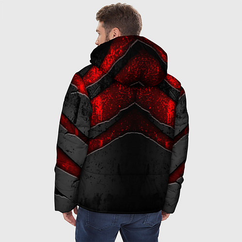 Мужская зимняя куртка Assasin's creed / 3D-Черный – фото 4