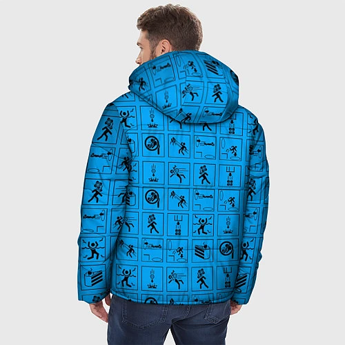 Мужская зимняя куртка PORTAL / 3D-Черный – фото 4