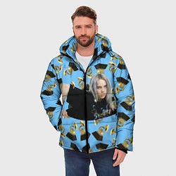 Куртка зимняя мужская Billie Eilish Grammy, цвет: 3D-черный — фото 2