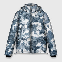 Куртка зимняя мужская Камуфляж: зимний, цвет: 3D-черный