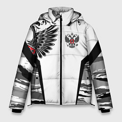 Куртка зимняя мужская Камуфляж Россия, цвет: 3D-светло-серый