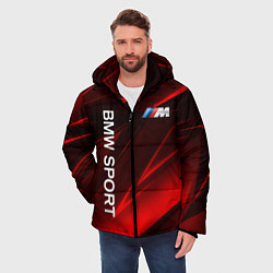 Куртка зимняя мужская BMW БМВ Z, цвет: 3D-черный — фото 2