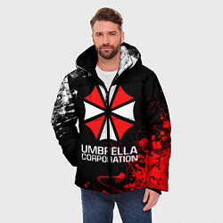 Куртка зимняя мужская UMBRELLA CORPORATION, цвет: 3D-черный — фото 2