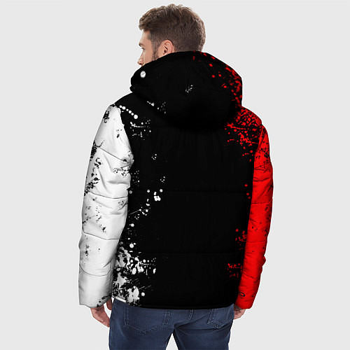 Мужская зимняя куртка UMBRELLA CORPORATION / 3D-Черный – фото 4