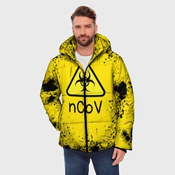Куртка зимняя мужская NСov, цвет: 3D-черный — фото 2