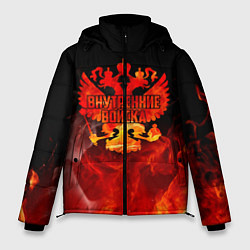 Куртка зимняя мужская Внутренние войска, цвет: 3D-черный