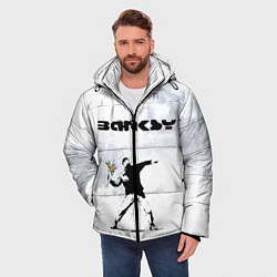 Куртка зимняя мужская Banksy, цвет: 3D-черный — фото 2