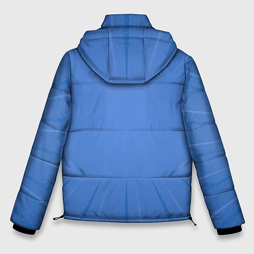 Мужская зимняя куртка Единорог Rock / 3D-Красный – фото 2