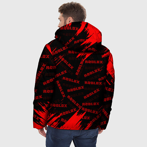 Мужская зимняя куртка Roblox / 3D-Черный – фото 4