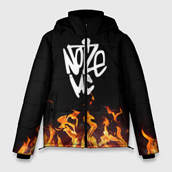 Куртка зимняя мужская Noize MC, цвет: 3D-черный