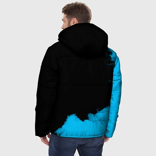 Мужская зимняя куртка Войска связи / 3D-Черный – фото 4