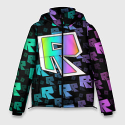 Куртка зимняя мужская ROBLOX, цвет: 3D-светло-серый