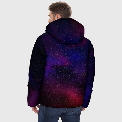 Мужская зимняя куртка BRAWL STARS SANDY / 3D-Черный – фото 4