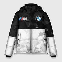Куртка зимняя мужская BMW M SPORT, цвет: 3D-черный
