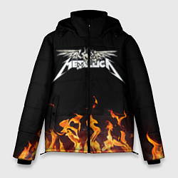 Куртка зимняя мужская Metallica, цвет: 3D-светло-серый
