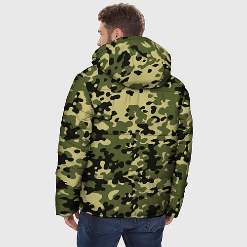Мужская зимняя куртка Войска связи / 3D-Черный – фото 4