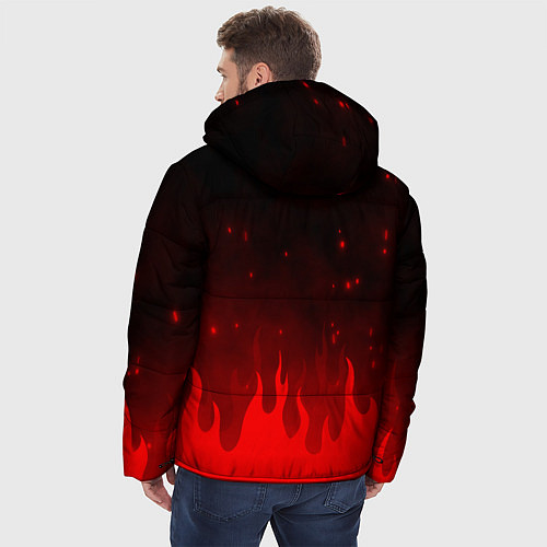 Мужская зимняя куртка LIMP BIZKIT / 3D-Черный – фото 4