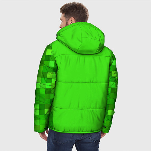 Мужская зимняя куртка MINECRAFT / 3D-Черный – фото 4
