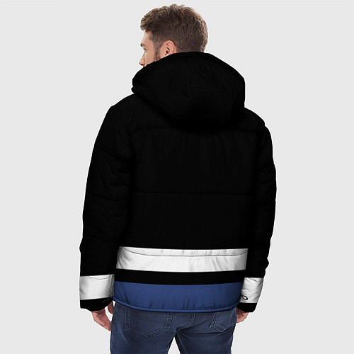 Мужская зимняя куртка Тампа-Бэй Лайтнинг / 3D-Черный – фото 4