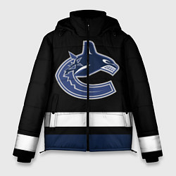 Куртка зимняя мужская Vancouver Canucks, цвет: 3D-светло-серый