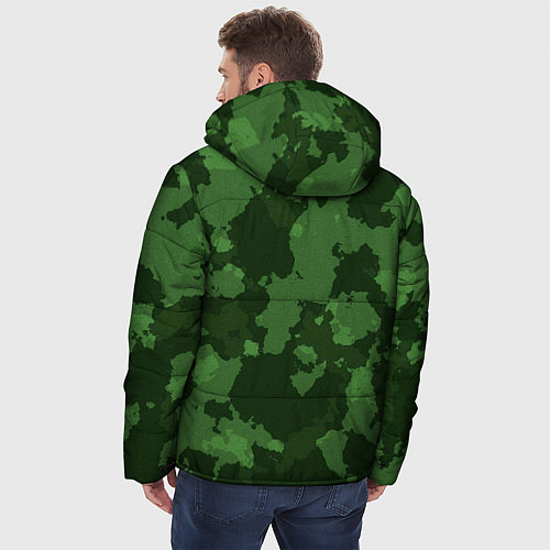 Мужская зимняя куртка Пограничные Войска / 3D-Красный – фото 4