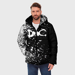 Куртка зимняя мужская DEVIL MAY CRY, цвет: 3D-черный — фото 2