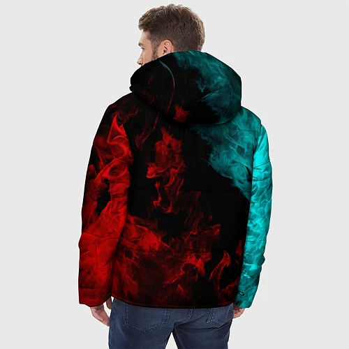 Мужская зимняя куртка DEVIL MAY CRY / 3D-Черный – фото 4