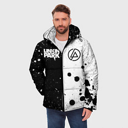 Куртка зимняя мужская LINKIN PARK, цвет: 3D-черный — фото 2