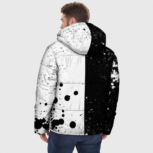 Мужская зимняя куртка LINKIN PARK / 3D-Светло-серый – фото 4