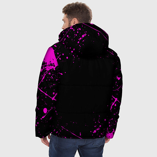 Мужская зимняя куртка JOJOS BIZARRE ADVENTURE / 3D-Черный – фото 4