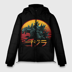 Куртка зимняя мужская GODZILLA, цвет: 3D-черный