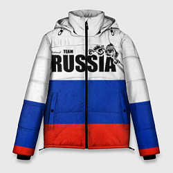 Куртка зимняя мужская Russia, цвет: 3D-красный