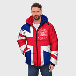 Куртка зимняя мужская Queen, цвет: 3D-красный — фото 2