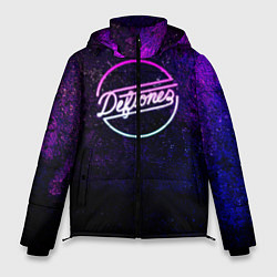 Мужская зимняя куртка Deftones Neon logo