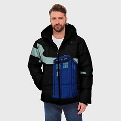Куртка зимняя мужская ТАРДИС, цвет: 3D-черный — фото 2