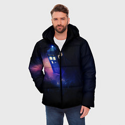 Куртка зимняя мужская TARDIS, цвет: 3D-черный — фото 2
