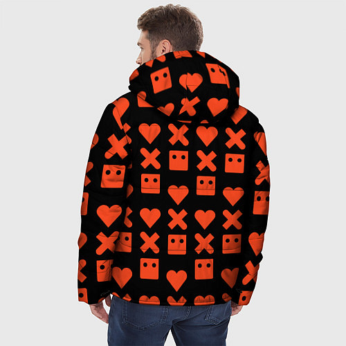 Мужская зимняя куртка LOVE DEATH ROBOTS LDR / 3D-Черный – фото 4
