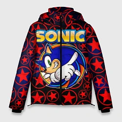 Куртка зимняя мужская Sonic, цвет: 3D-черный