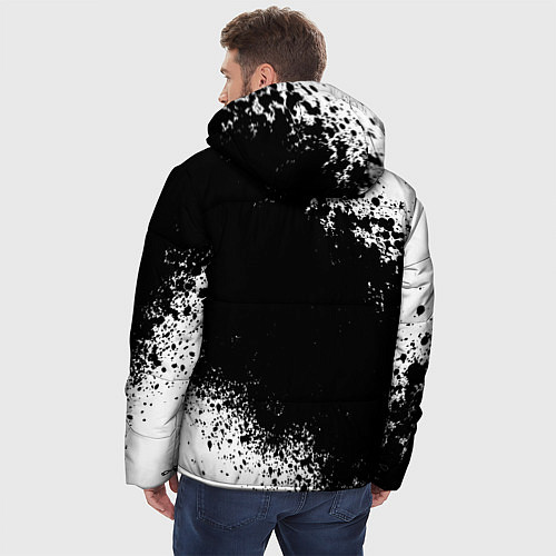 Мужская зимняя куртка BTS / 3D-Черный – фото 4