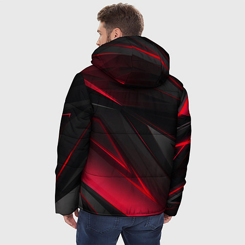 Мужская зимняя куртка AUDI / 3D-Черный – фото 4
