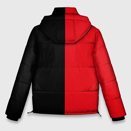 Мужская зимняя куртка Lamborghini / 3D-Красный – фото 2