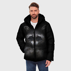 Куртка зимняя мужская Енот, цвет: 3D-красный — фото 2