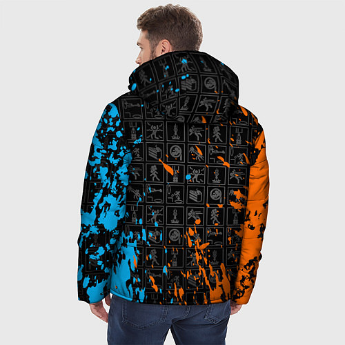 Мужская зимняя куртка PORTAL 2 / 3D-Черный – фото 4