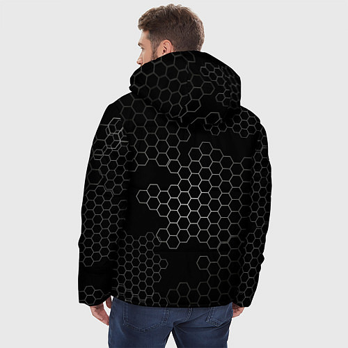 Мужская зимняя куртка Juice WRLD / 3D-Черный – фото 4