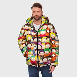 Куртка зимняя мужская ЮЖНЫЙ ПАРК, цвет: 3D-черный — фото 2