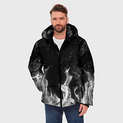 Куртка зимняя мужская БЕЛЫЙ ОГОНЬ, цвет: 3D-черный — фото 2